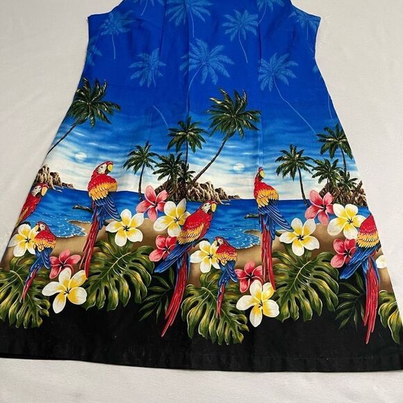 Pacific Legend Parrot Hawaii Hawaiian Dress Plus Size 2XL - Picture 7 of 9